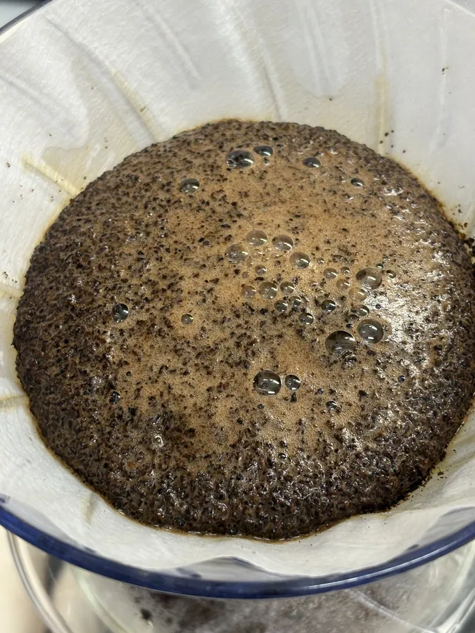 むらし状態の豆の画像