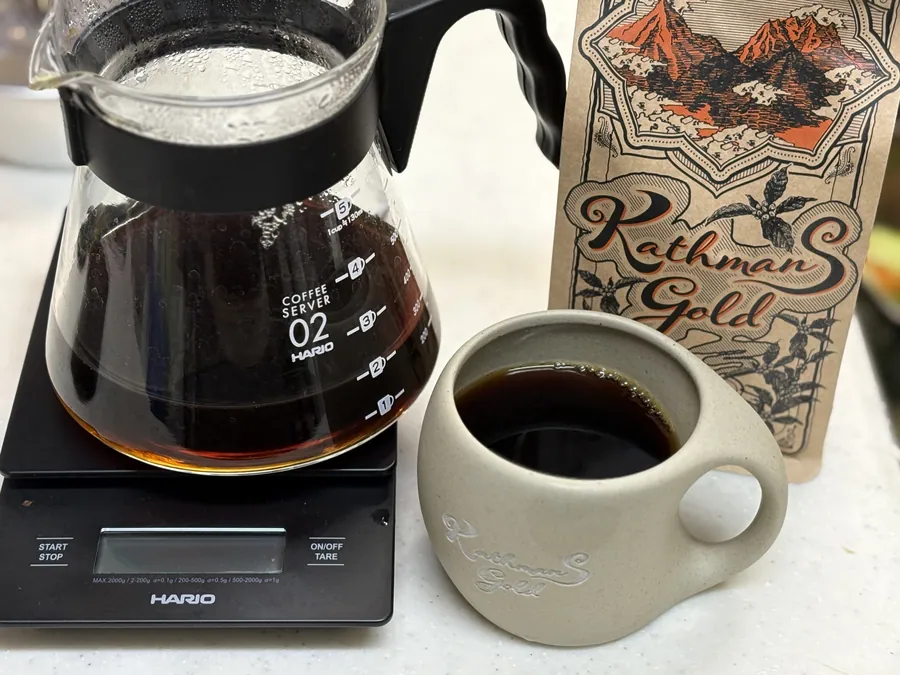 カトマンズゴールドを淹れた画像